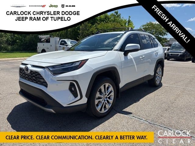 2025 Toyota RAV4 Limited AWD · Pearl exterior