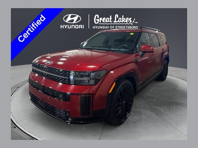 2024 Hyundai SANTA FE Calligraphy · Ultimate Red exterior