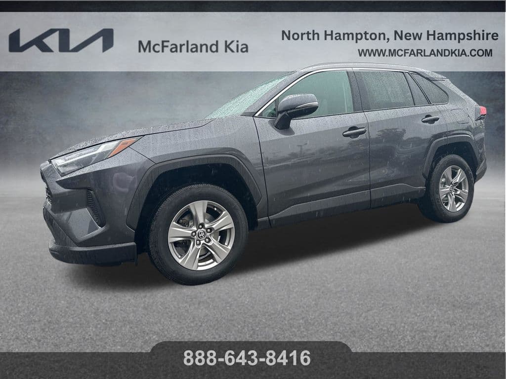 2023 Toyota RAV4 XLE AWD · Magnetic Gray Metallic exterior