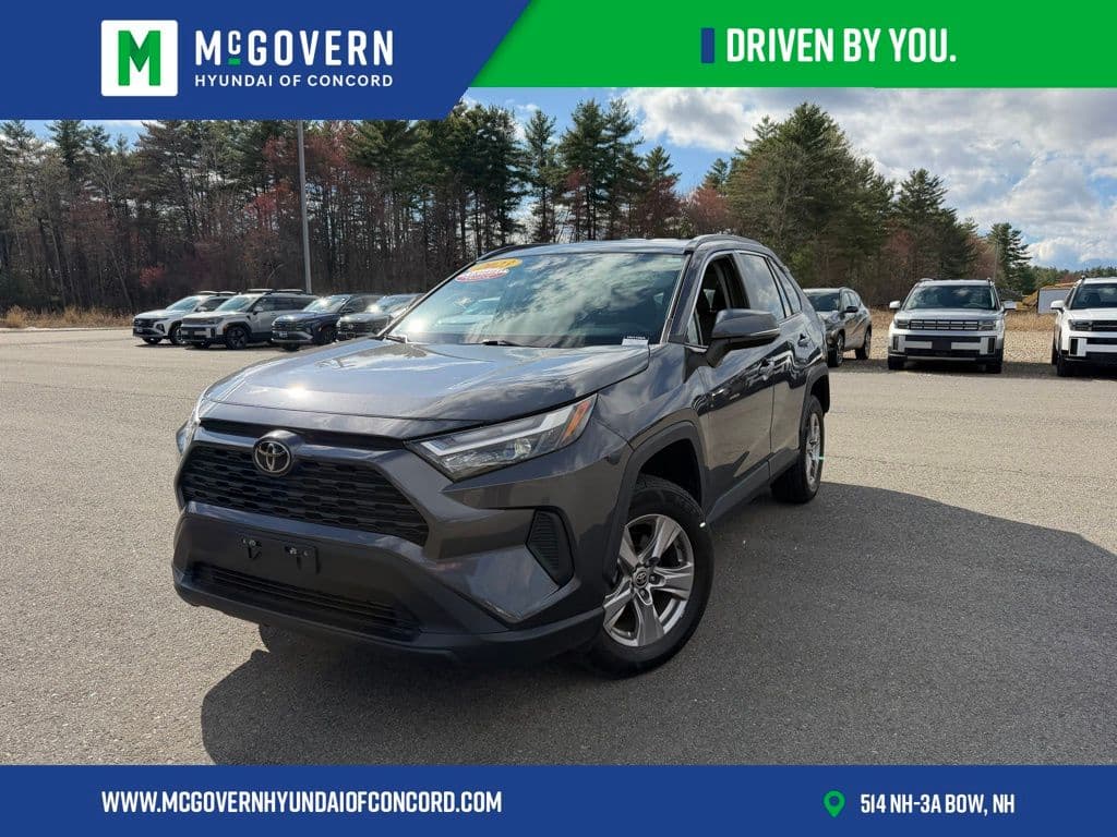 2023 Toyota RAV4 XLE AWD · Magnetic Gray Metallic exterior