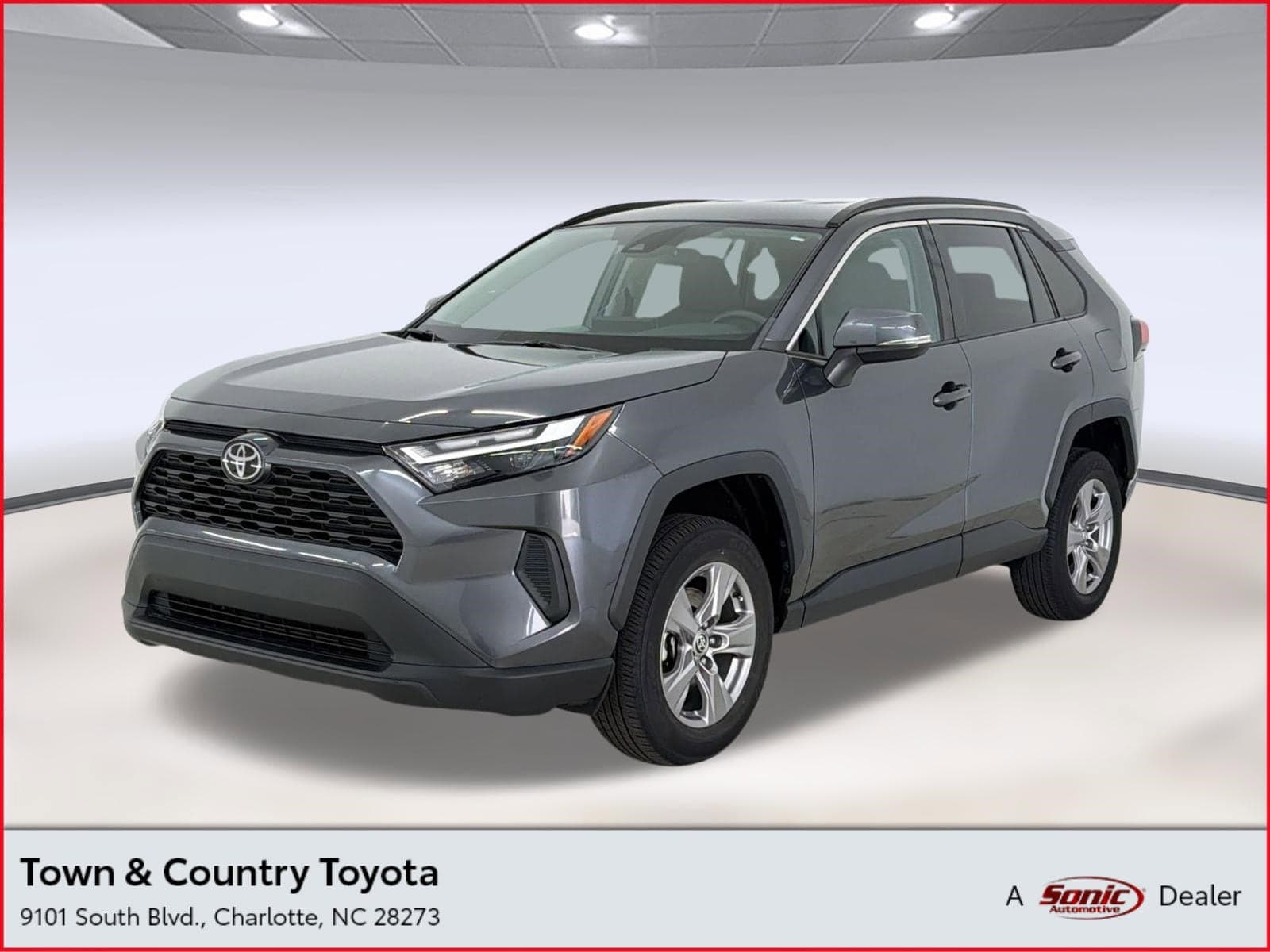 2023 Toyota RAV4 XLE FWD · Gray exterior