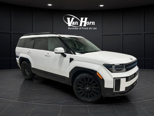 2024 Hyundai Santa Fe Calligraphy · Serenity White exterior