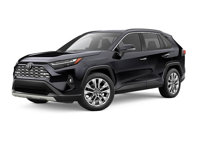 2025 Toyota RAV4 Limited FWD · Midnight Black Metallic exterior