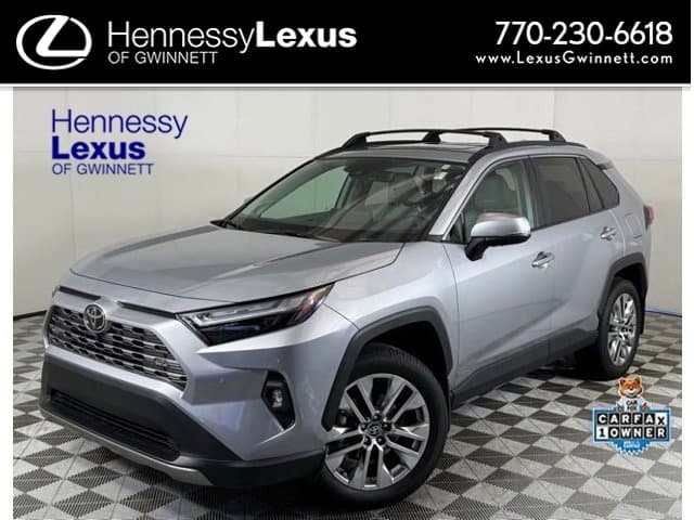 2025 Toyota RAV4 Limited FWD · Silver Sky Metallic exterior