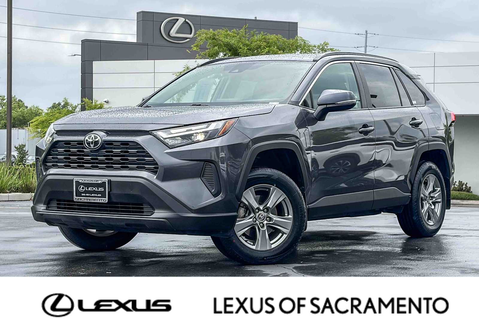 2023 Toyota RAV4 XLE AWD · Magnetic Gray Metallic exterior