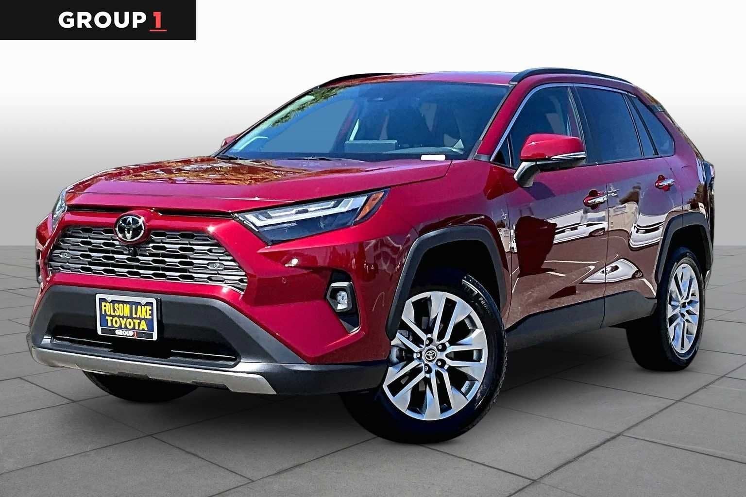 2025 Toyota RAV4 Limited AWD · Ruby Flare Pearl exterior